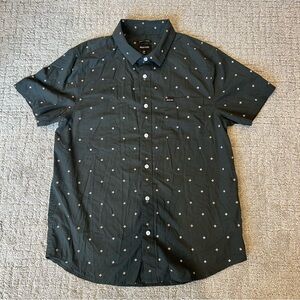 Brixton Men’s Short Sleeve Button Up Standard Fit Size M NWOT